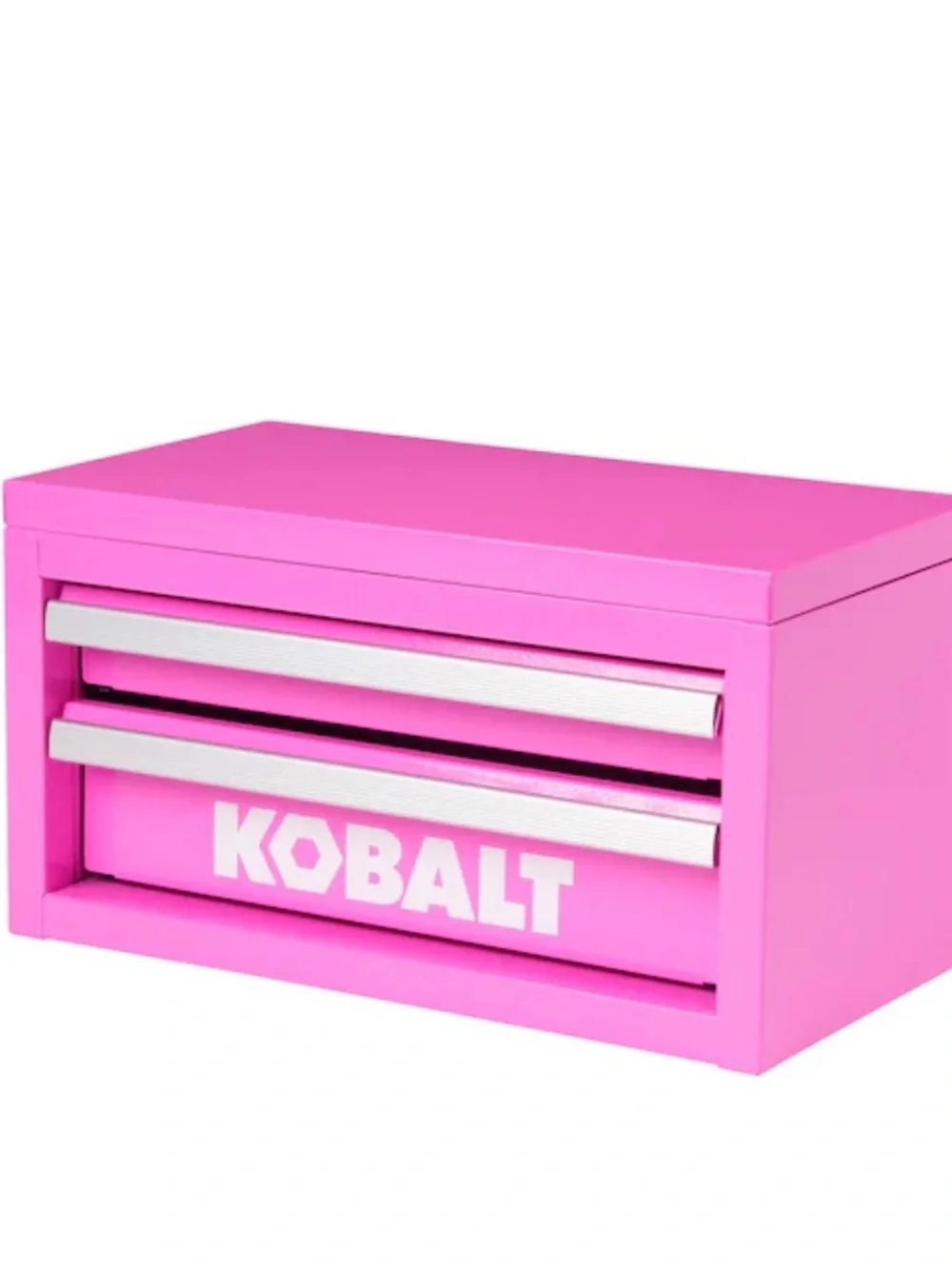 The Trendy Kobalt Mini Toolbox Hot Pink 2 Drawer